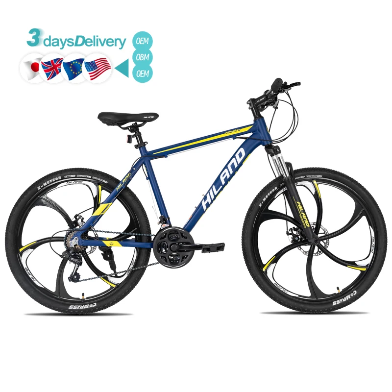 26-Inch 21-Speed Dual Disc Brake Suspension Fork Hot Sale One-piece Wheels High-Quality Mountain Bike
26-Inch 21-Speed Dual Disc Brake Suspension Fork Hot Sale One-piece Wheels High-Quality Mountain Bike