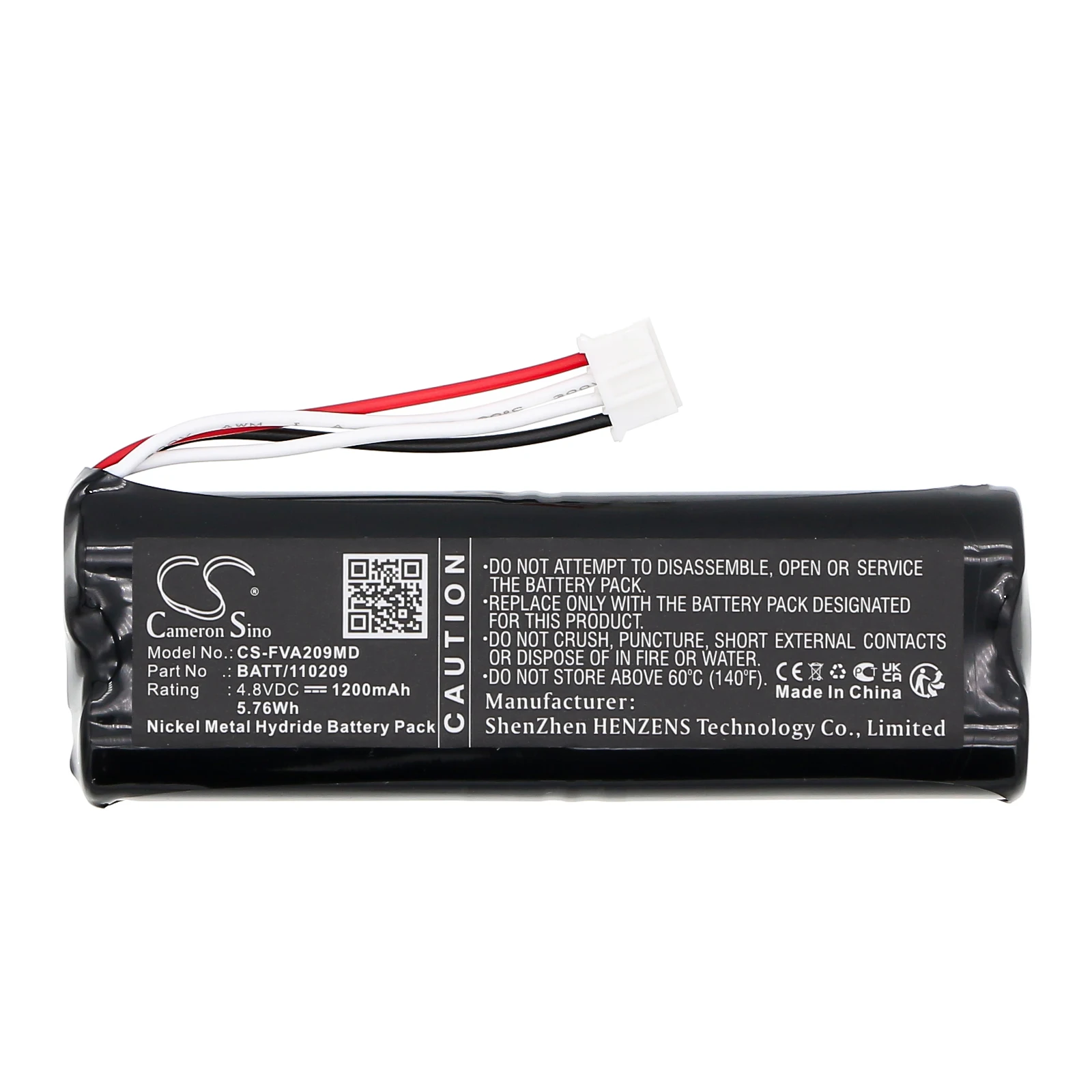 GreenBatteyPowerCamroSino 1200mAh 4.8V 5.76Wh Medical Ni-MH Battery for Ambix Z200045-6-200,Fresenius 120209,BATT/110209, Applix
GreenBatteyPowerCamroSino 1200mAh 4.8V 5.76Wh Medical Ni-MH Battery for Ambix Z200045-6-200,Fresenius 120209,BATT/110209, Applix