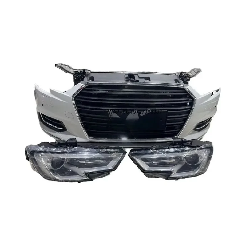 For A3 Front Mouth, Front Bumper, Grille, Headlight, Water tank Cover, Fender, Front Nose Assembly 2016-2018
For A3 Front Mouth, Front Bumper, Grille, Headlight, Water tank Cover, Fender, Front Nose Assembly 2016-2018