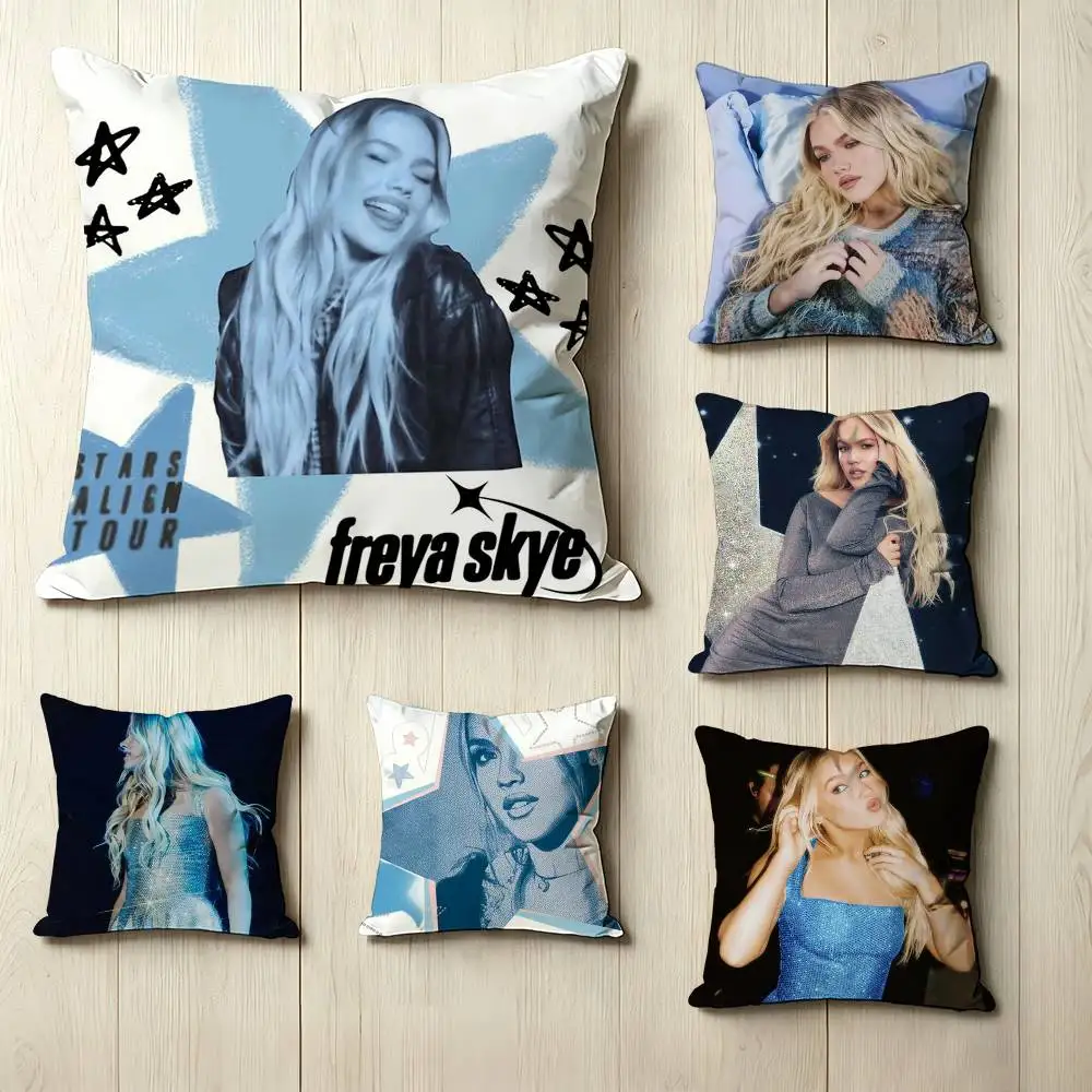 Pop singer F-Freya S-Skye Square Double-Sided printed Pillow Case Bedroom Bedside Pillow Sofa Cushion Cover
Pop singer F-Freya S-Skye Square Double-Sided printed Pillow Case Bedroom Bedside Pillow Sofa Cushion Cover