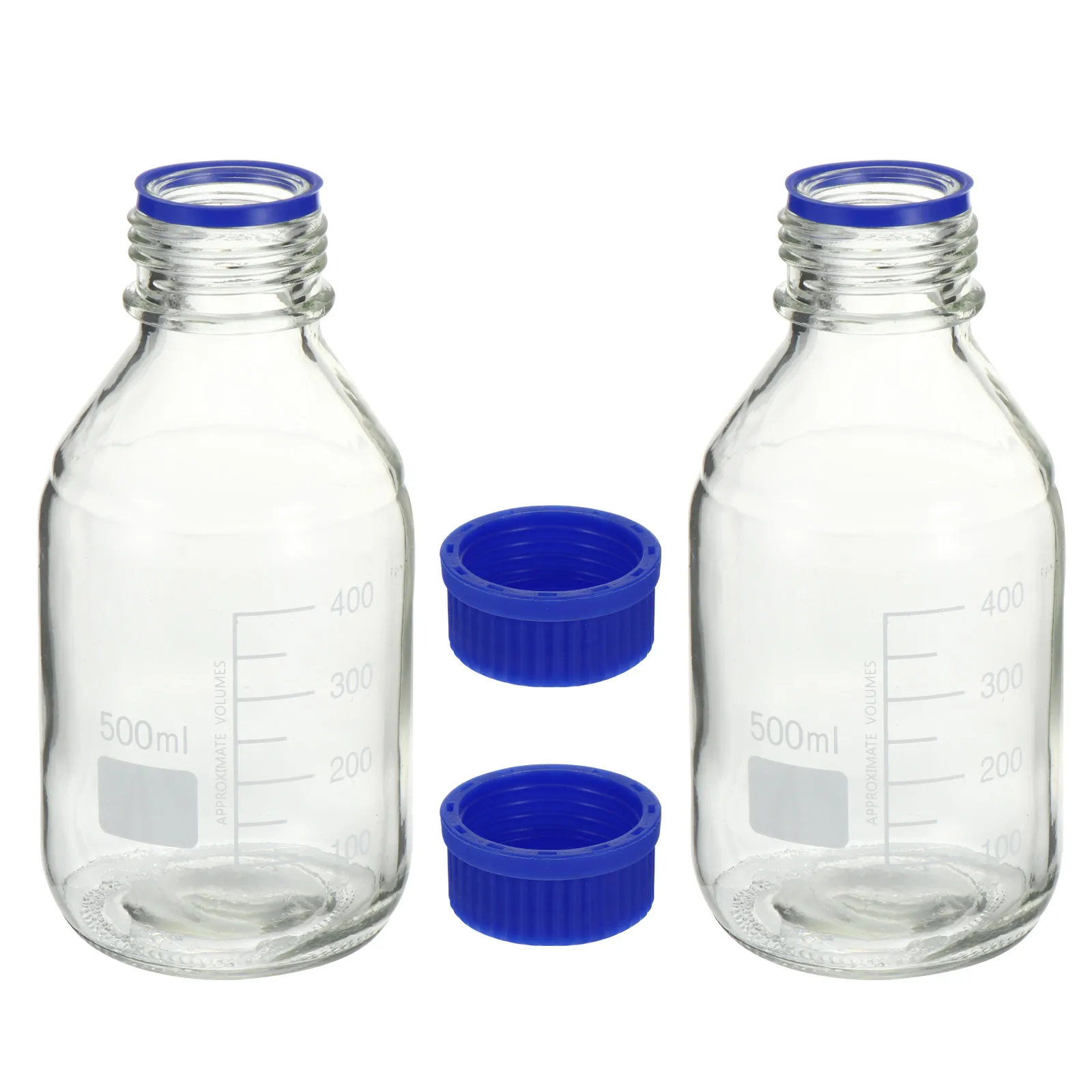 2 Pcs Reagent Bottle Sample Sealing Laboratory Bottles Liquid Storage Chemical Glass
2 Pcs Reagent Bottle Sample Sealing Laboratory Bottles Liquid Storage Chemical Glass