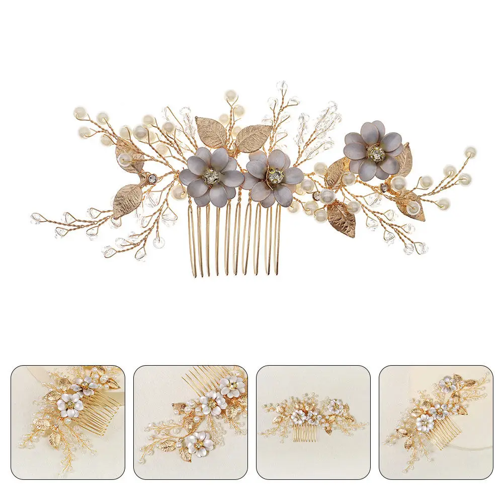 Pearl Hair Comb Elegant Bridal Side Comb For Wedding Party Prom Cosplay Bride Headdress Lightweight Secure Hold Hair
Pearl Hair Comb Elegant Bridal Side Comb For Wedding Party Prom Cosplay Bride Headdress Lightweight Secure Hold Hair