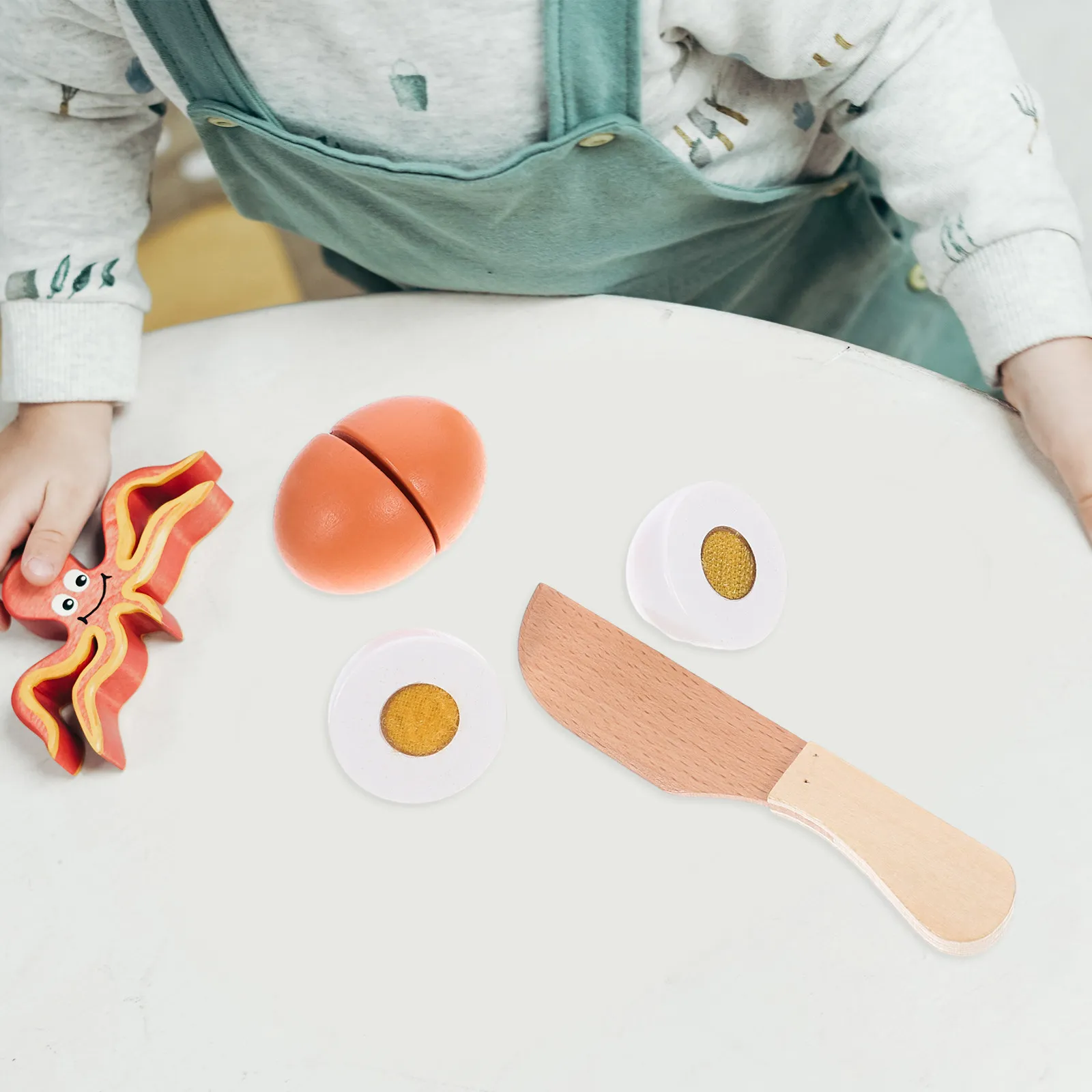 1Set Wooden Hen Egg Duck Egg Simulation Cutting Educational Play Kitchen Set Child Safe Reusable Pretend Food Cutting Plaything
1Set Wooden Hen Egg Duck Egg Simulation Cutting Educational Play Kitchen Set Child Safe Reusable Pretend Food Cutting Plaything