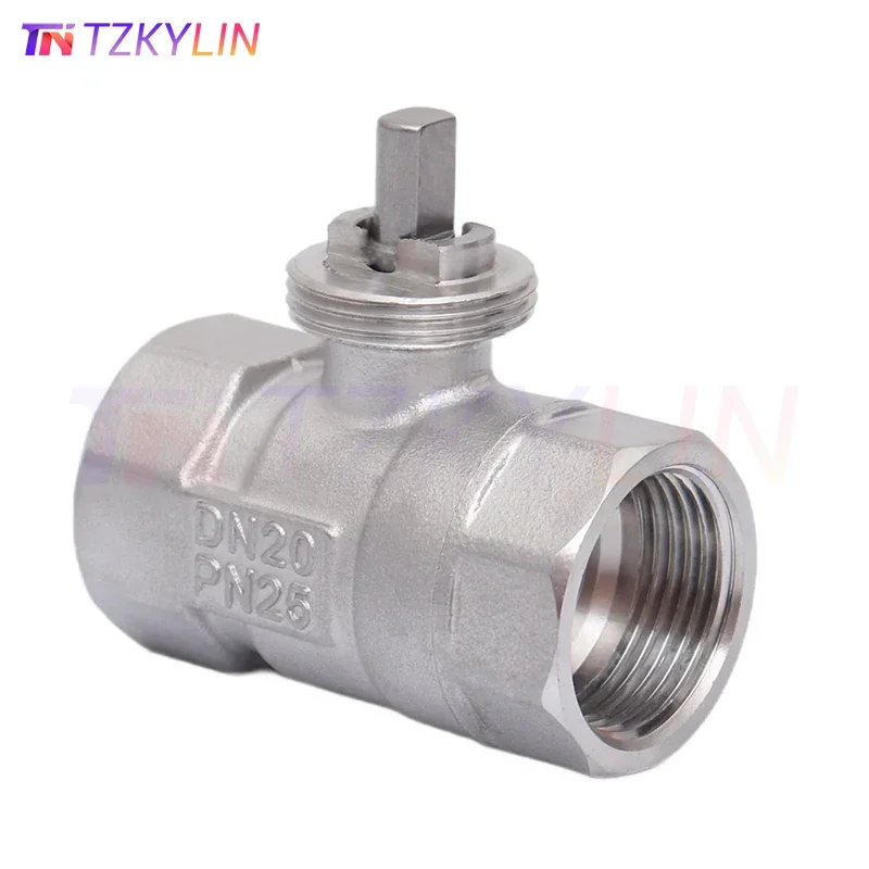 DN20 Stainless steel electric ball valve two-way valve body internal thread 3/4"
DN20 Stainless steel electric ball valve two-way valve body internal thread 3/4"