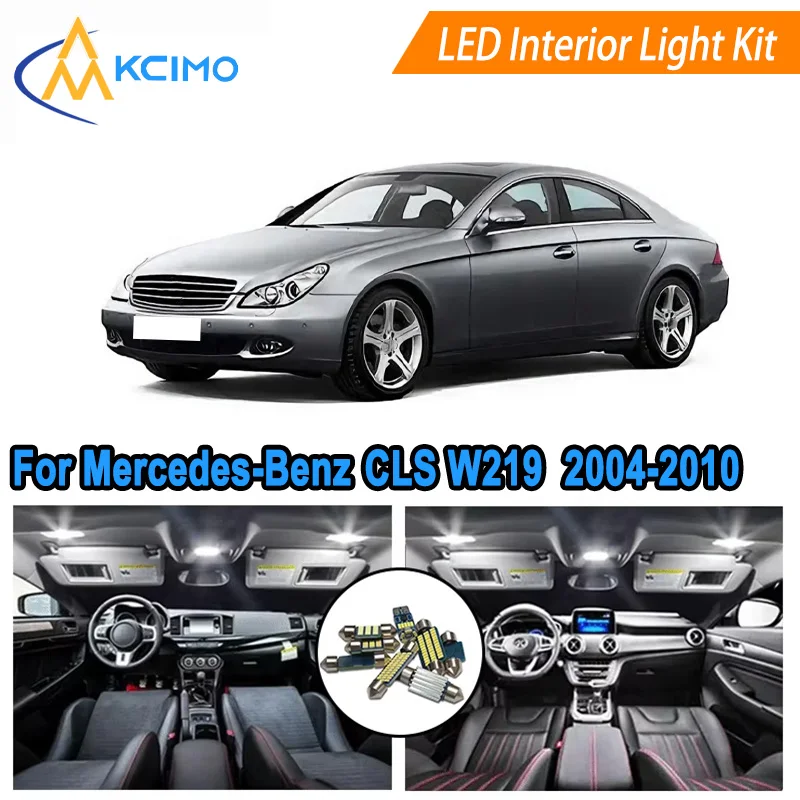 Canbus LED Kit Interior Light Bulbs For Mercedes-Benz CLS W219 C219 2004-2010 ,Door Lights Super Bright Light Set Easy Install
Canbus LED Kit Interior Light Bulbs For Mercedes-Benz CLS W219 C219 2004-2010 ,Door Lights Super Bright Light Set Easy Install