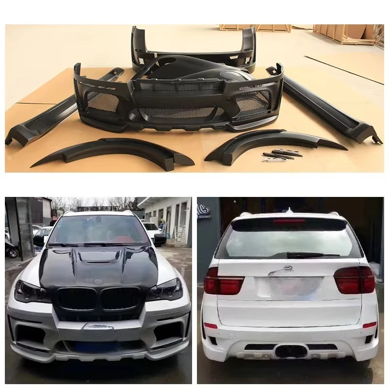 2006-2013 Car Upgrade Front Rear Bumper Wheel Arch Fender Side Skirt New BodyKit Suitable for E70 Harman Style
2006-2013 Car Upgrade Front Rear Bumper Wheel Arch Fender Side Skirt New BodyKit Suitable for E70 Harman Style