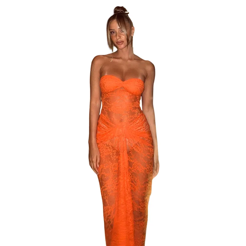 kliou Summer Women Maxi Dress Sexy Pure Lace Floral Wrapped Chest Long Hip Skirt Robe Girls Lady Dinner Party Office Vestidos
kliou Summer Women Maxi Dress Sexy Pure Lace Floral Wrapped Chest Long Hip Skirt Robe Girls Lady Dinner Party Office Vestidos