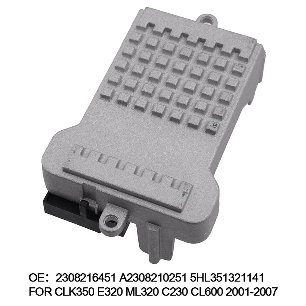 A03Q-Car HVAC Blower Motor Resistor For Benz CLK350 E320 ML320 C230 CL600 S430 2308216451 A2308210251 5HL351321141
A03Q-Car HVAC Blower Motor Resistor For Benz CLK350 E320 ML320 C230 CL600 S430 2308216451 A2308210251 5HL351321141