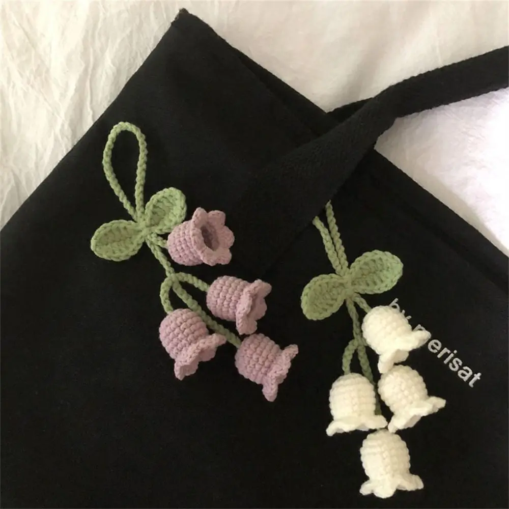 Creative Handmade Crochet Flowers Bell Orchid Keychain Cute Knitted Flowers Bag Hanging Ornament Car Pendant Keyring Gifts
Creative Handmade Crochet Flowers Bell Orchid Keychain Cute Knitted Flowers Bag Hanging Ornament Car Pendant Keyring Gifts