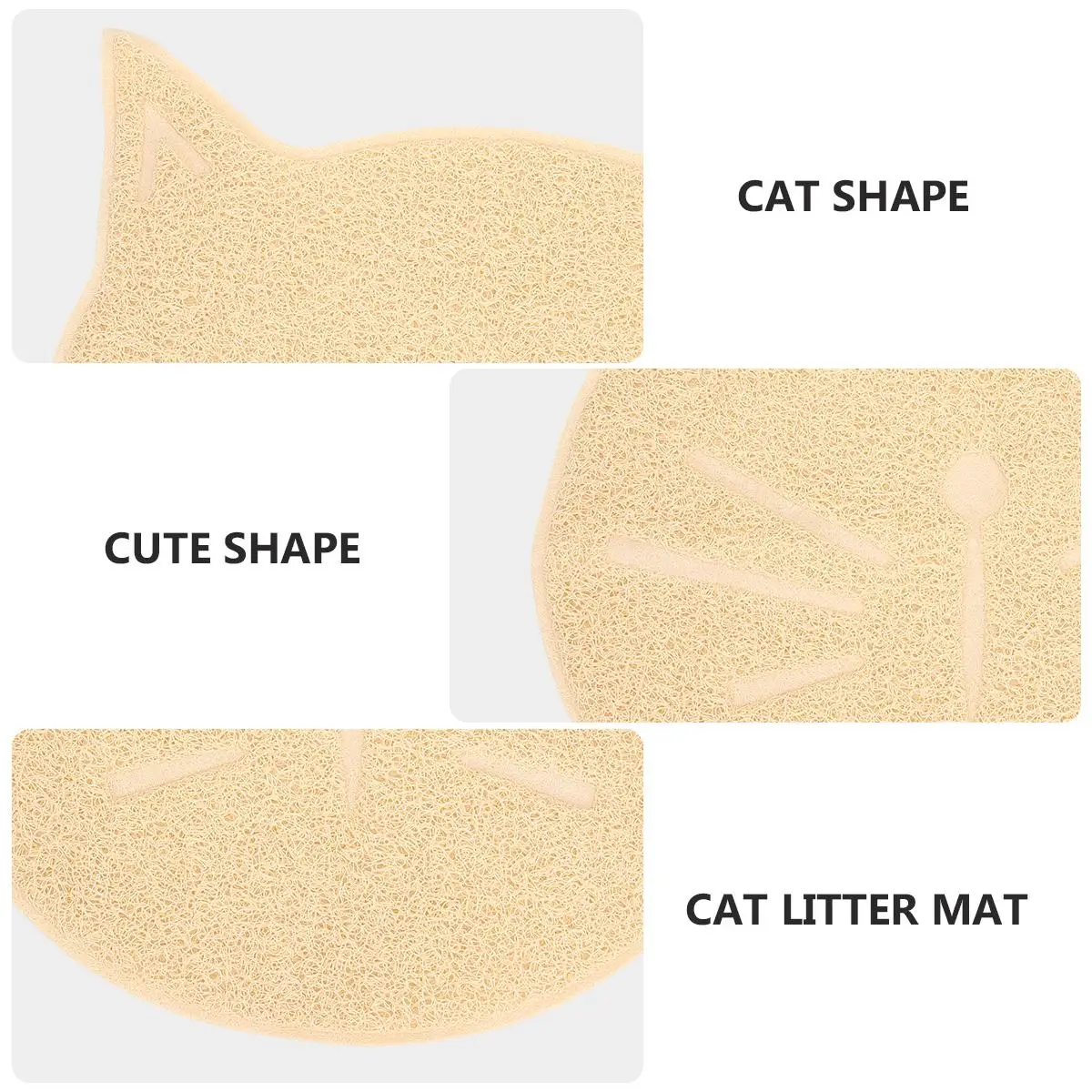 Litter Mat Non slip Durable Pad Pet Carpet Scratch Resistant Lovely Cat Face Design Protect Wood Floors Urine Stain Cat Cushion
Litter Mat Non slip Durable Pad Pet Carpet Scratch Resistant Lovely Cat Face Design Protect Wood Floors Urine Stain Cat Cushion