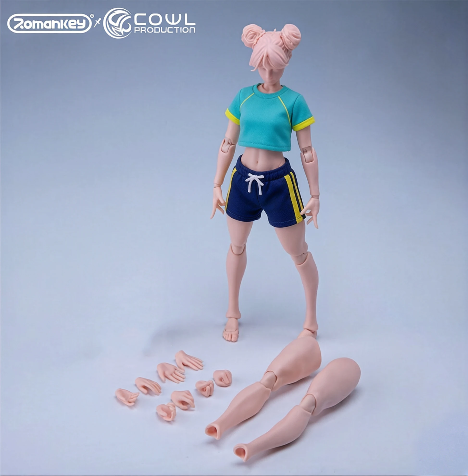 Second Batch Romankey X COWL 1/12 Super Flexible Girl Joint Body Female Soldier Action Figure Doll 15.8cm Artist Painting Model
Second Batch Romankey X COWL 1/12 Super Flexible Girl Joint Body Female Soldier Action Figure Doll 15.8cm Artist Painting Model