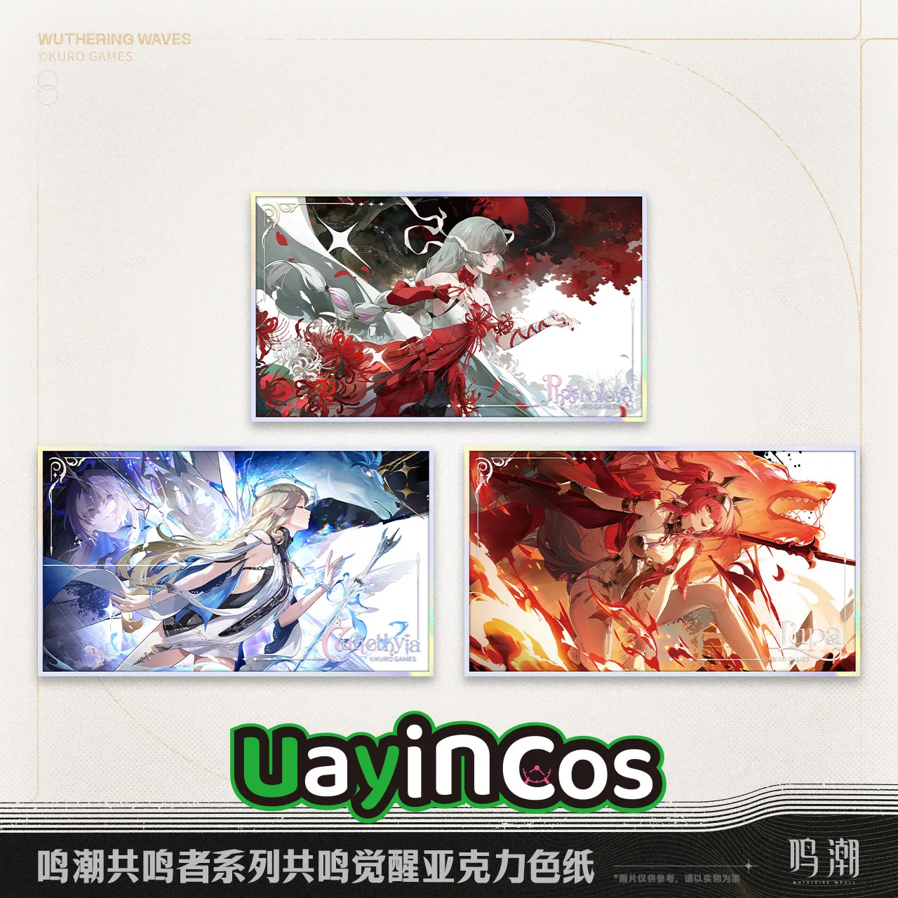 Official Wuthering Waves Phrolova Cartethyia Lupa Acrylic Shikishi Colored Paper Doll Accessories Ornament Anime Game Toy Kids 
Official Wuthering Waves Phrolova Cartethyia Lupa Acrylic Shikishi Colored Paper Doll Accessories Ornament Anime Game Toy Kids