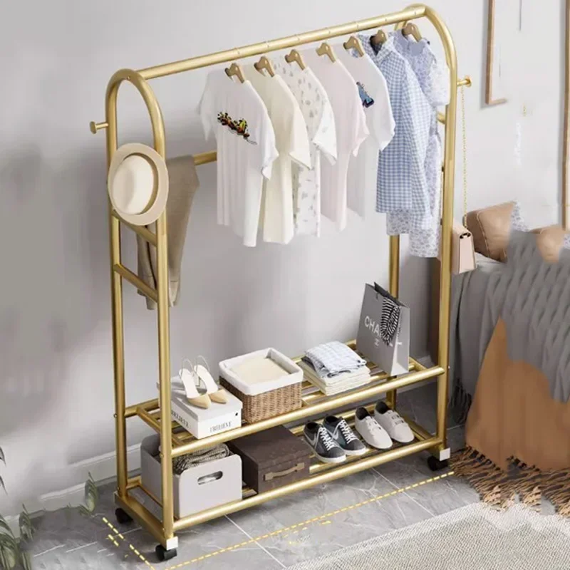 Nordic Portable Drying Clothes Rack Metal Bedroom Shelfs Single Pole Clothes Hanger Nordic Modern Hallway Furniture
Nordic Portable Drying Clothes Rack Metal Bedroom Shelfs Single Pole Clothes Hanger Nordic Modern Hallway Furniture