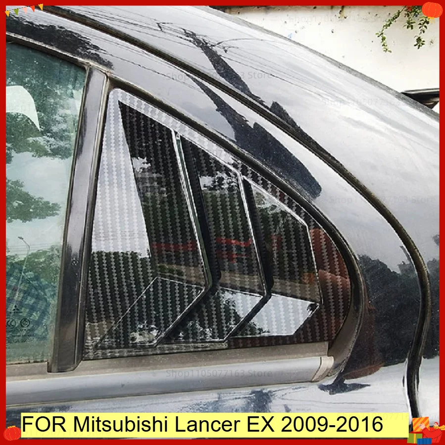 FOR Mitsubishi Lancer EX 2009-2016 rear window louver modification fake air outlet decorative accessories CAR Styling
FOR Mitsubishi Lancer EX 2009-2016 rear window louver modification fake air outlet decorative accessories CAR Styling
