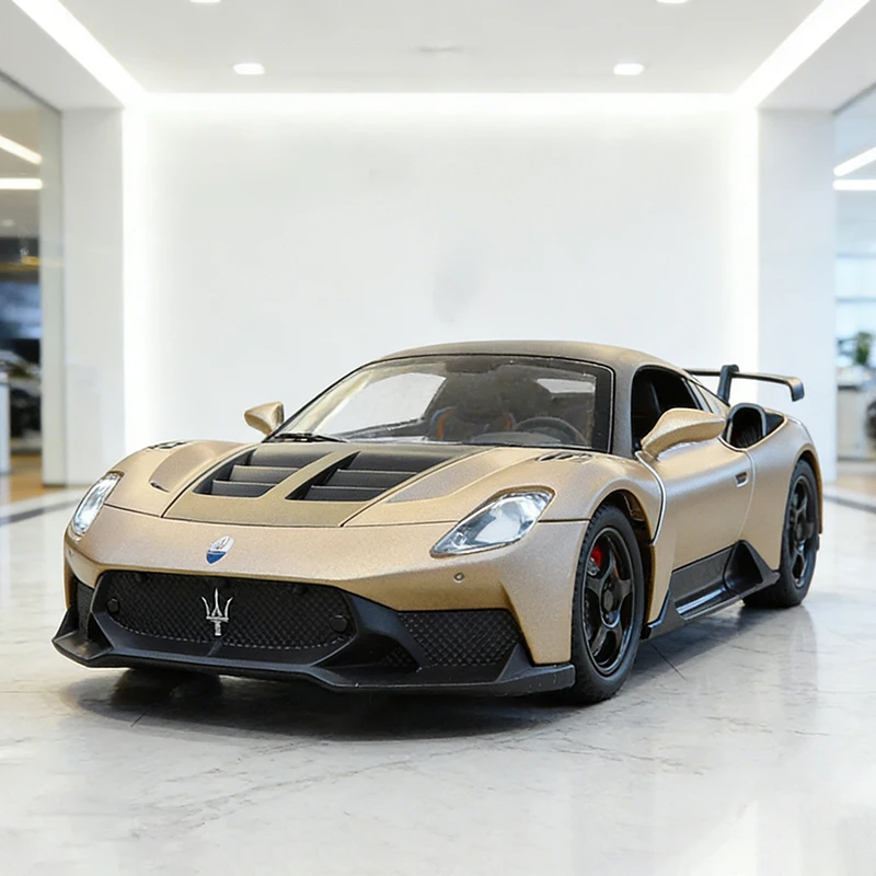 1:24 Maseratis GT2 Суперкар из сплава, модель автомобиля, звук и свет, детская игрушка, коллекционные предметы, подарок на день рождения
1:24 Maseratis GT2 Суперкар из сплава, модель автомобиля, звук и свет, детская игрушка, коллекционные предметы, подарок на день рождения