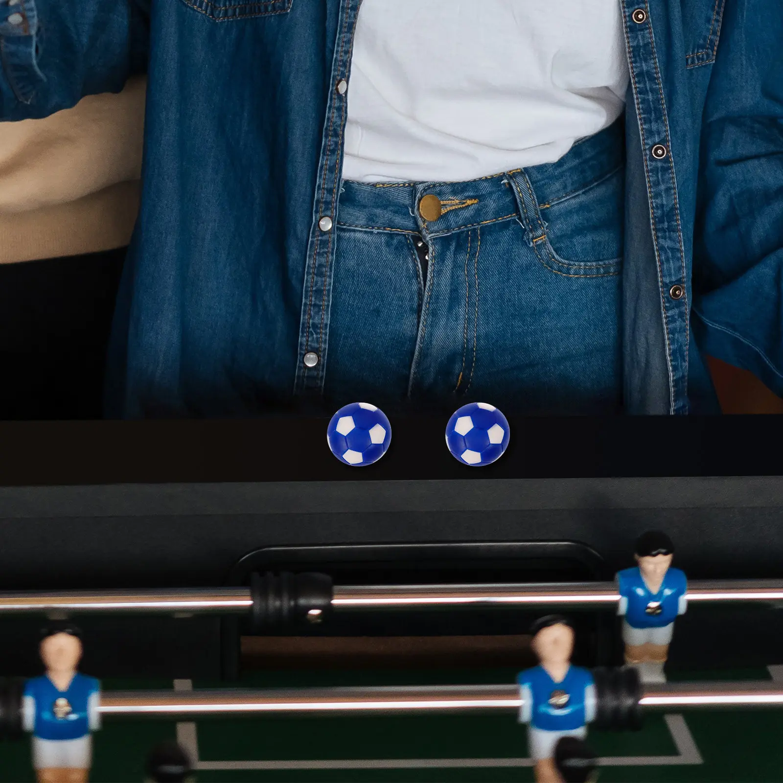 Набор из 12 компактных сменных мячей для настольного футбола (футболки) – аксессуары для настольного футбола, легко заменяемые мячи для домашней игры в футбол на столе
Набор из 12 компактных сменных мячей для настольного футбола (футболки) – аксессуары для настольного футбола, легко заменяемые мячи для домашней игры в футбол на столе