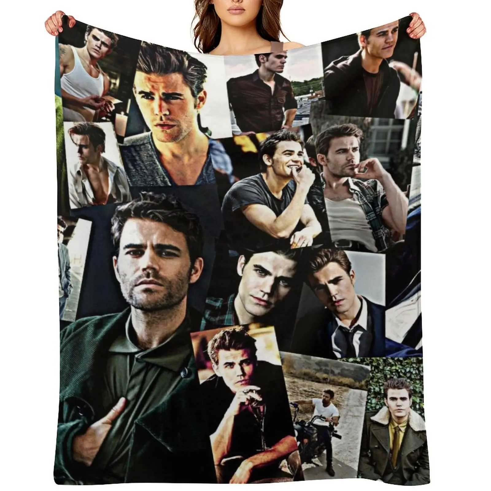 paul wesley Throw Blanket Luxury Thin Winter beds Single Blankets
paul wesley Throw Blanket Luxury Thin Winter beds Single Blankets