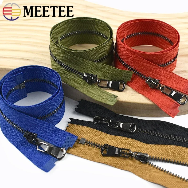 4Pcs Meetee 3# Colorful Metal Zipper 15-70cm Open/Close End Ziper Clothes Jeans Bag Replacement Zips Repair Hardware Accessories
4Pcs Meetee 3# Colorful Metal Zipper 15-70cm Open/Close End Ziper Clothes Jeans Bag Replacement Zips Repair Hardware Accessories