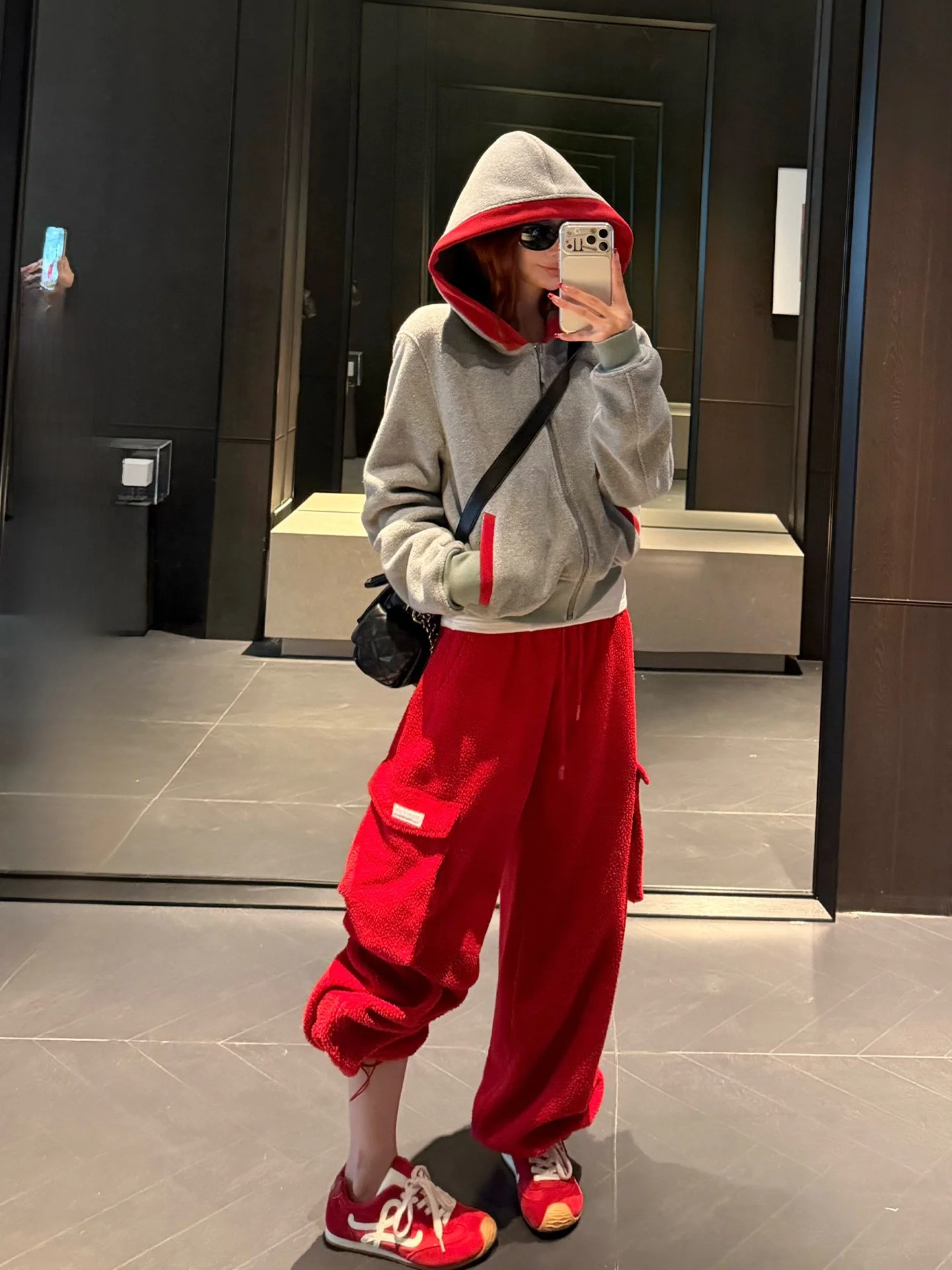 Liu Wan Jun Korean Sle Casual Double-Sided Fce ket Sports Pants Women's Four-Season Straight Leg Long Trousers
Liu Wan Jun Korean Sle Casual Double-Sided Fce ket Sports Pants Women's Four-Season Straight Leg Long Trousers