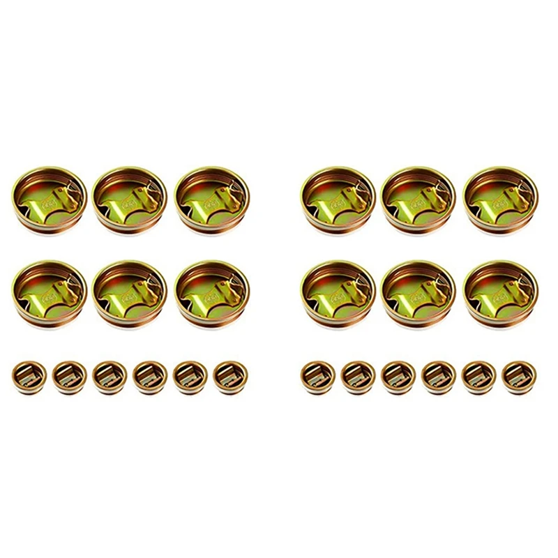 LLCS-24 Pack Steel Bung Plug Drum Bung 6Cm And 3Cm Bung Hole Cap 55 Gallon Drum Caps Metal Bung Caps With Plated Coated
LLCS-24 Pack Steel Bung Plug Drum Bung 6Cm And 3Cm Bung Hole Cap 55 Gallon Drum Caps Metal Bung Caps With Plated Coated