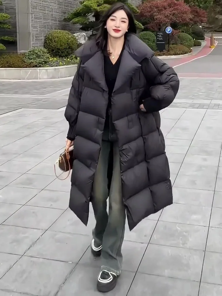 Новая модная универсальная утепленная женская куртка-пуховик с большим воротником, белая, для повседневной носки, тренд 2024 года
Новая модная универсальная утепленная женская куртка-пуховик с большим воротником, белая, для повседневной носки, тренд 2024 года