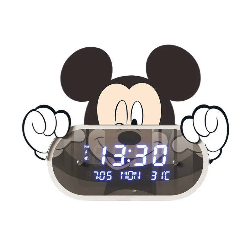 Electronic clock wall watch simple modern creative Internet celebrity Mickey wall clock living room decoration
Electronic clock wall watch simple modern creative Internet celebrity Mickey wall clock living room decoration