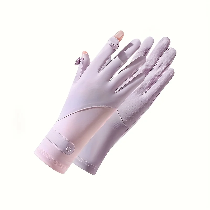Touch Screen Sun Gloves Quick Dry Ice Silk Glove Cycling Driving Non Slip UV Block Women
Touch Screen Sun Gloves Quick Dry Ice Silk Glove Cycling Driving Non Slip UV Block Women