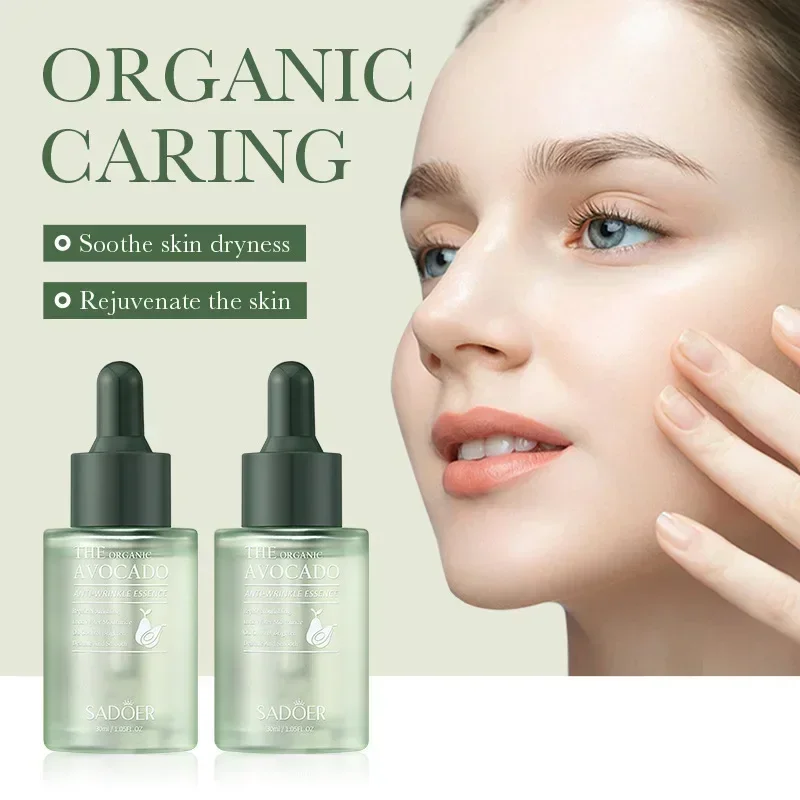 Avocado Face Essence Organic Shea Butter Moisturizing Anti-Aging Whitening Repairing Nourish Smooth Facial Serum Skin Care 30ML
Avocado Face Essence Organic Shea Butter Moisturizing Anti-Aging Whitening Repairing Nourish Smooth Facial Serum Skin Care 30ML