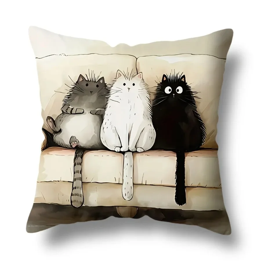 Minimalist Cat Family 2D Flat Printed Peach Skin Pillowcase Aesthetic Animal Couch Cushion Cover Bedroom Sofa Throw Decor
Minimalist Cat Family 2D Flat Printed Peach Skin Pillowcase Aesthetic Animal Couch Cushion Cover Bedroom Sofa Throw Decor