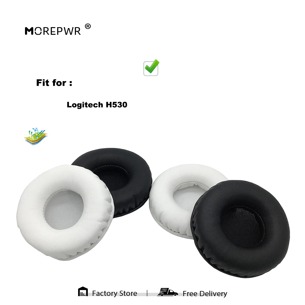 Morepwr New Upgrade Replacement Ear Pads for Logitech H530 Headset Parts Leather Cushion Velvet Earmuff Sleeve Cover
Morepwr New Upgrade Replacement Ear Pads for Logitech H530 Headset Parts Leather Cushion Velvet Earmuff Sleeve Cover