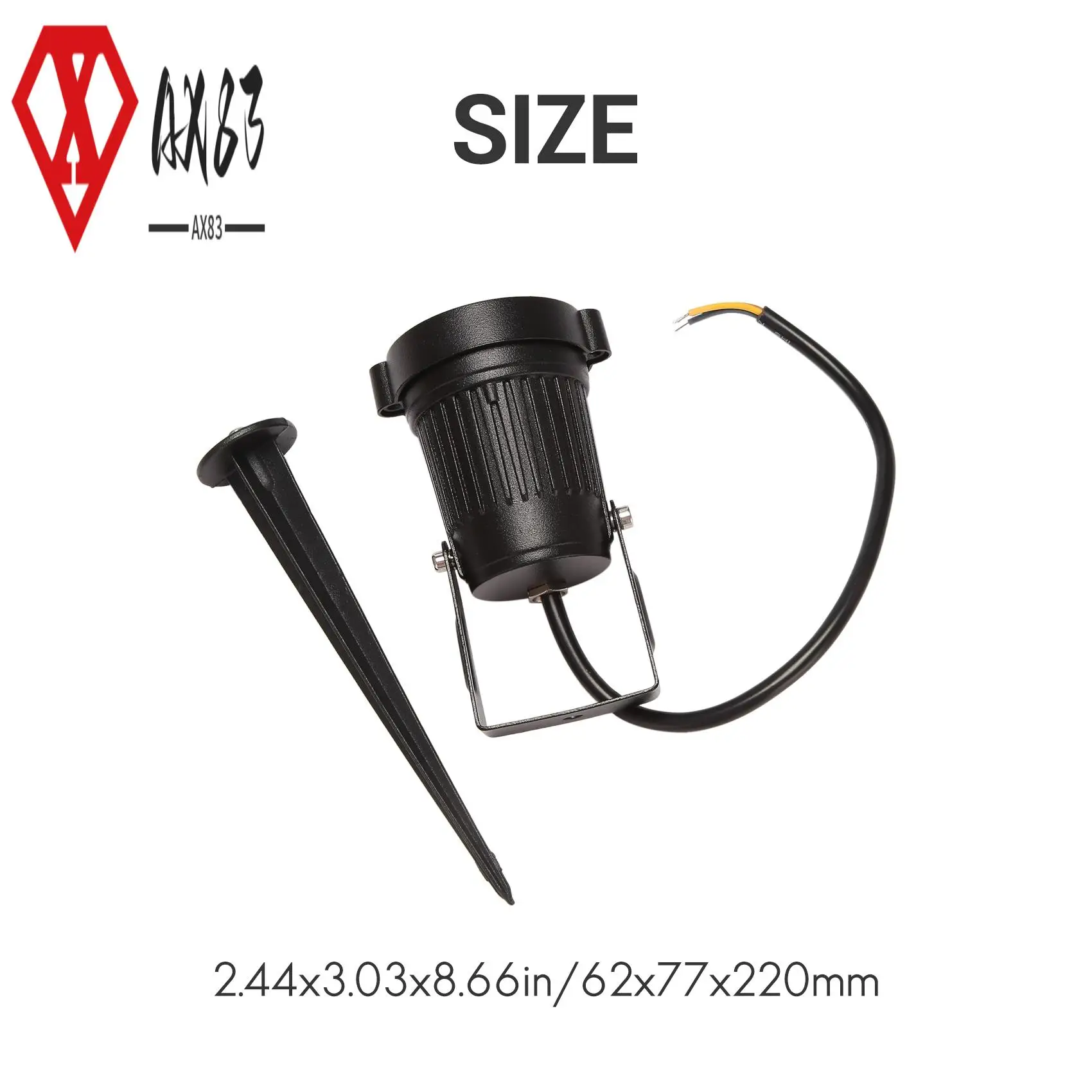 AX83-4Pcs LED Garden Lights 3W 220V Outdoor Spotlight With Spike IP65 Waterproof Garden Landscape Decorative Lamp Green
AX83-4Pcs LED Garden Lights 3W 220V Outdoor Spotlight With Spike IP65 Waterproof Garden Landscape Decorative Lamp Green