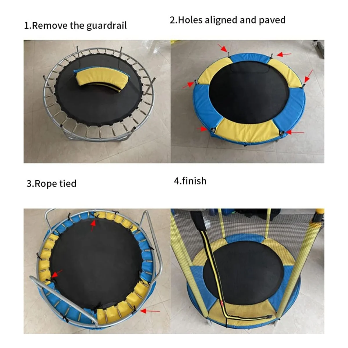 Trampoline Pad,59inch Replacement Trampoline Safety Pad,Trampoline Spring Cover,Safety Guard Spring Protective CoverJADD
Trampoline Pad,59inch Replacement Trampoline Safety Pad,Trampoline Spring Cover,Safety Guard Spring Protective CoverJADD