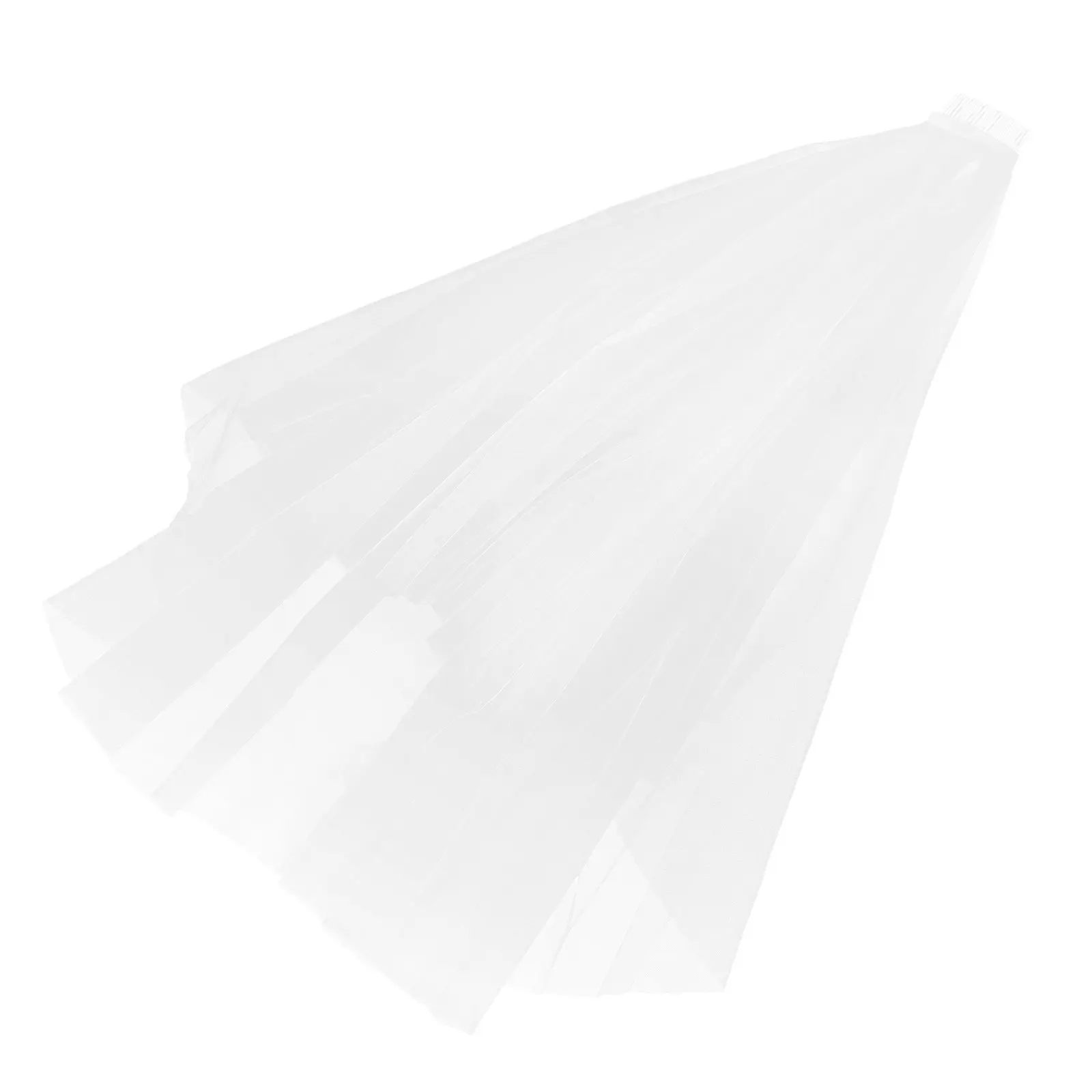 Bridal Veil Double Layered Tulle 2 Tier Elegant Wedding Hair Accessories Secure Metal Comb Two Layer Bridal Veil
Bridal Veil Double Layered Tulle 2 Tier Elegant Wedding Hair Accessories Secure Metal Comb Two Layer Bridal Veil