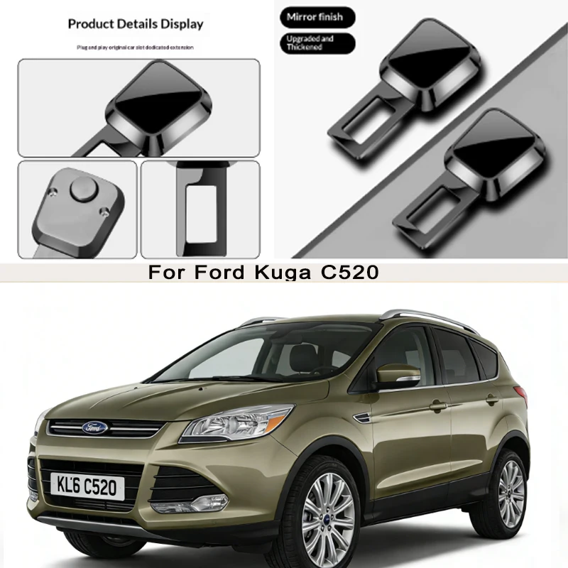 for Ford Kuga C520 Car Seat Belt Clip Extender Safety Seatbelt Lock Buckle Plug Thick Insert Socket Extender Safety Buckle
for Ford Kuga C520 Car Seat Belt Clip Extender Safety Seatbelt Lock Buckle Plug Thick Insert Socket Extender Safety Buckle