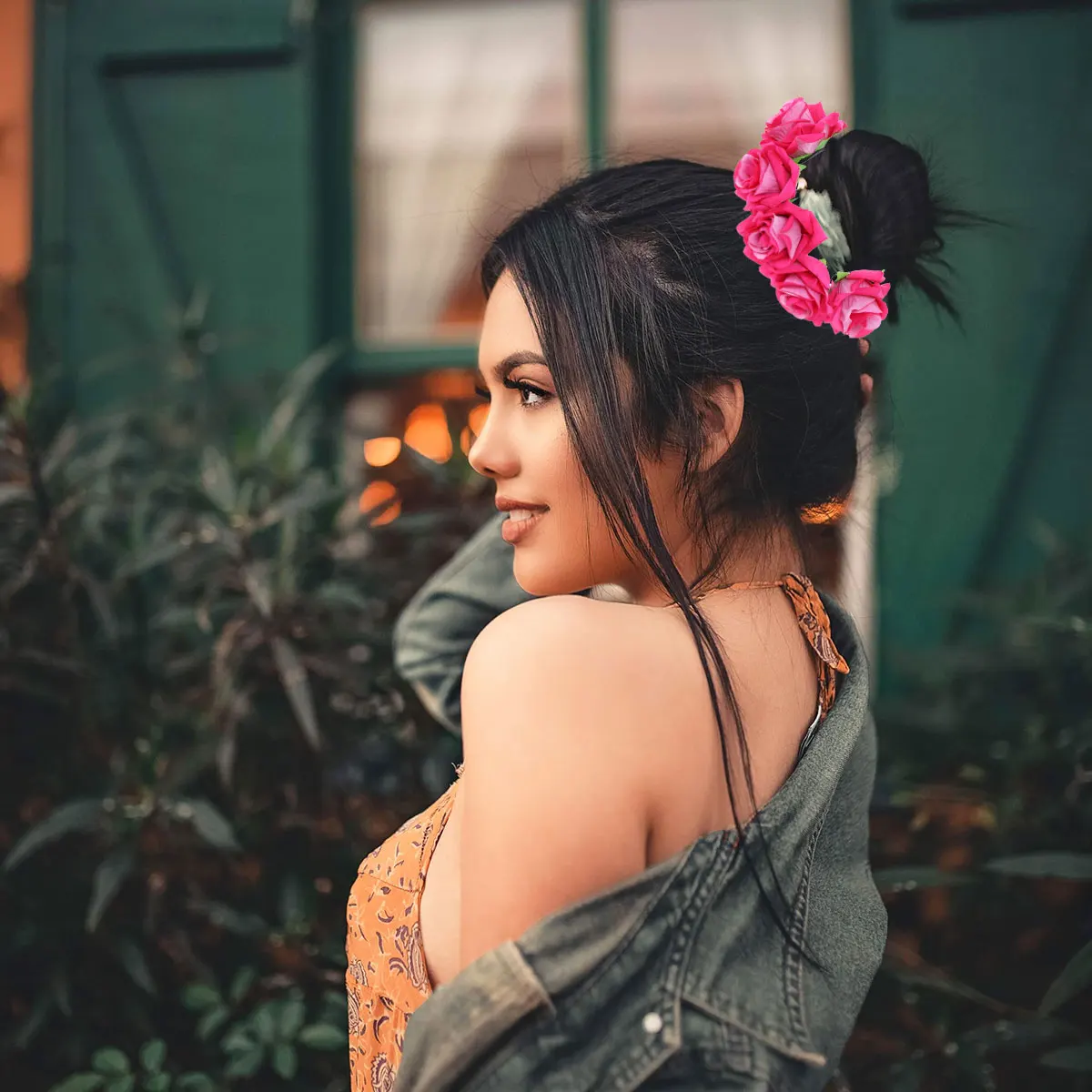 Bridal Hair Accessories Rose Headband Bride Wedding Flower Headpiece Hairband Girl Accessory Dried Crown Floral Vacation
Bridal Hair Accessories Rose Headband Bride Wedding Flower Headpiece Hairband Girl Accessory Dried Crown Floral Vacation