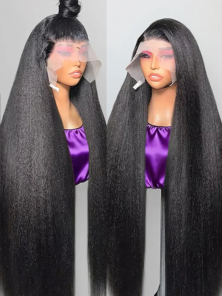 250% Density 13x6 Bone Straight HD Lace Frontal Wigs 40 Inch Brazilian 13x6 Transparent Lace Frontal Wig Human Hair 7x5 Pre Plucked Pre Cut Lace Glueless Wigs
250% Density 13x6 Bone Straight HD Lace Frontal Wigs 40 Inch Brazilian 13x6 Transparent Lace Frontal Wig Human Hair 7x5 Pre Plucked Pre Cut Lace Glueless Wigs