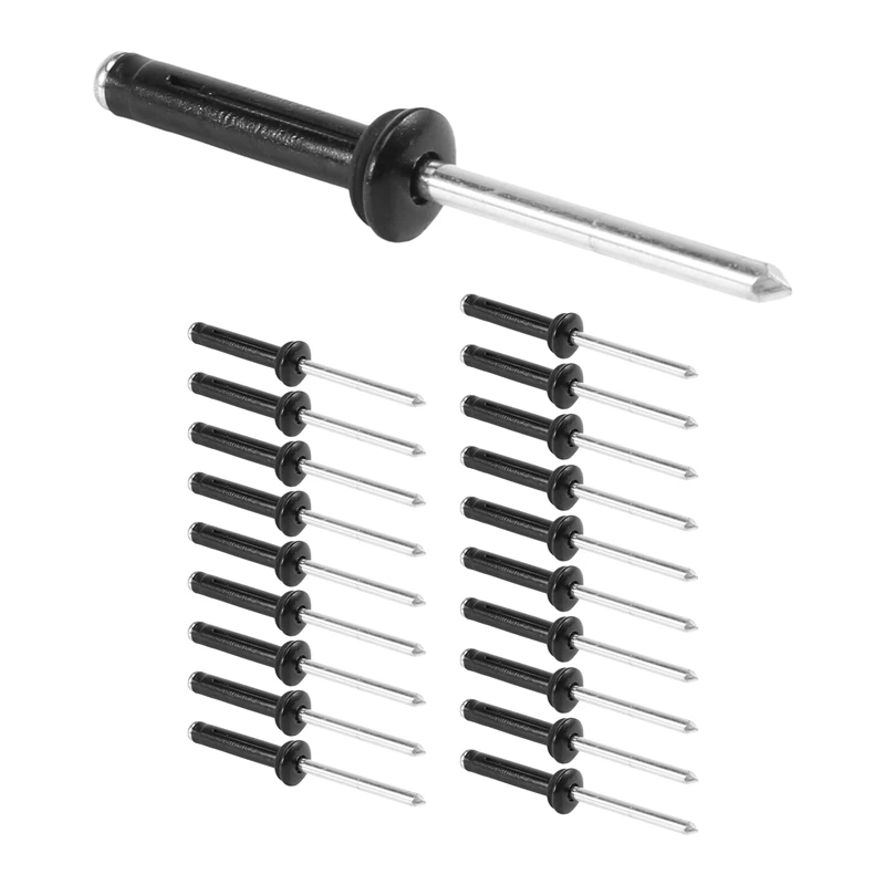 20 Pcs Tri-Grip Rivet With 20 O Rings Long Grip Tri-Fold Tri Bulb For Deep Water Installing Kayak, Canoe And Boat
20 Pcs Tri-Grip Rivet With 20 O Rings Long Grip Tri-Fold Tri Bulb For Deep Water Installing Kayak, Canoe And Boat