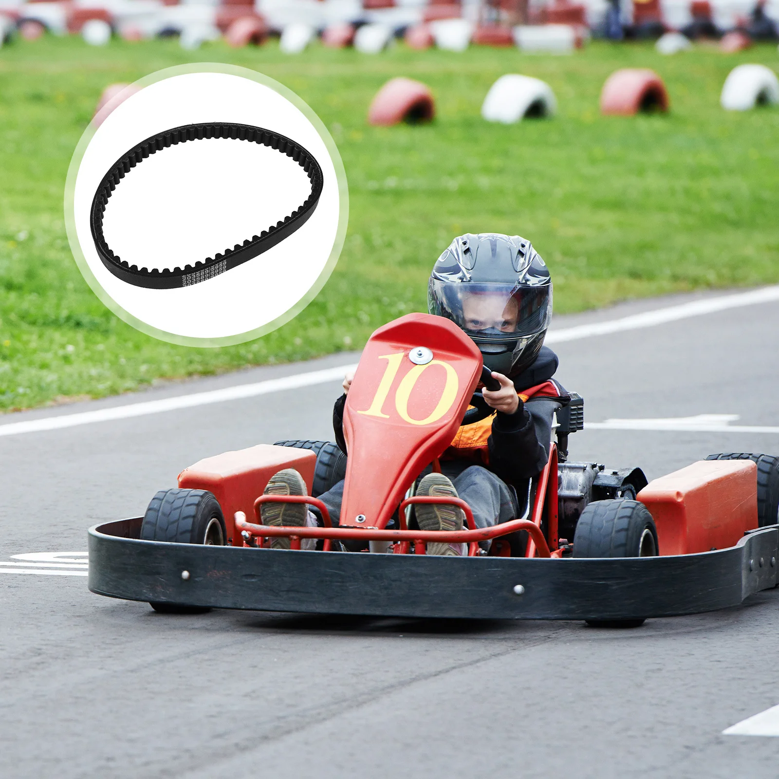 Go Kart Belt Compatible with Manco 5959 Clutch Drive Rubber Belt for Long-Lasting Performance and Smooth Transmission Efficient
Go Kart Belt Compatible with Manco 5959 Clutch Drive Rubber Belt for Long-Lasting Performance and Smooth Transmission Efficient