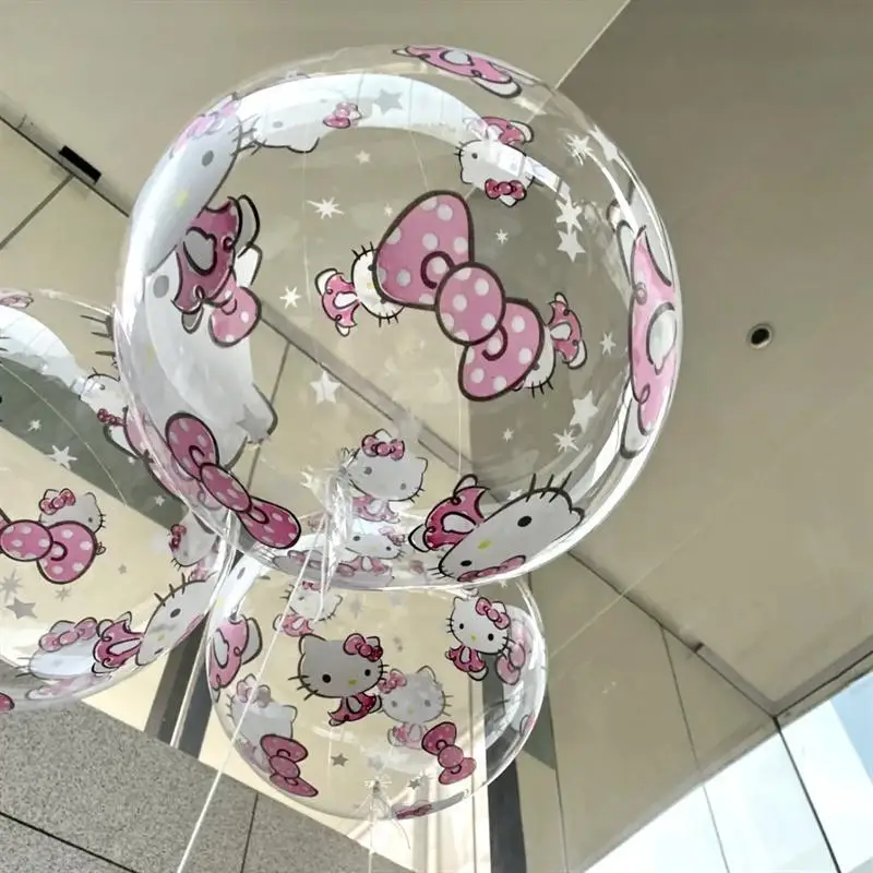 Miniso Hello Kitty Printing Cartoon Cute Bounce Transparent Delicate Fashion Take Pictures Balloon Party Birthday Versatile
Miniso Hello Kitty Printing Cartoon Cute Bounce Transparent Delicate Fashion Take Pictures Balloon Party Birthday Versatile