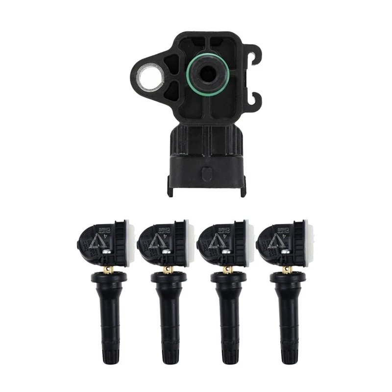5 Pcs Car Accessories: 1 Pcs MAP Manifold Absolute Pressure Sensor & 4 Pcs TPMS Tire Pressure Sensor
5 Pcs Car Accessories: 1 Pcs MAP Manifold Absolute Pressure Sensor & 4 Pcs TPMS Tire Pressure Sensor