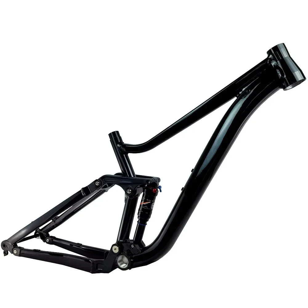 XC Soft Tail Full Shock Absorber Aluminum Alloy Mountain Bike Frame 29er DH AM Mtb Boost 12 * 148mm Frame
XC Soft Tail Full Shock Absorber Aluminum Alloy Mountain Bike Frame 29er DH AM Mtb Boost 12 * 148mm Frame
