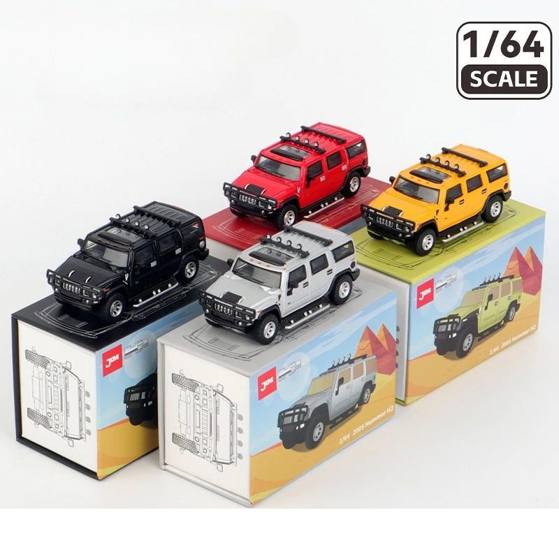 JKM H2 внедорожник, масштаб 1:64, пикап-гладиатор, модель автомобиля из сплава, 4 цвета, коллекция автомобилей для детей, подарки
JKM H2 внедорожник, масштаб 1:64, пикап-гладиатор, модель автомобиля из сплава, 4 цвета, коллекция автомобилей для детей, подарки