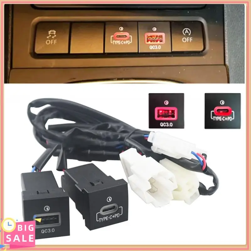 Better-Car USB Charger PD Quick Charge QC3.0 Phone Charging Adapter Outlet Button For Golf 6 MK6 Jetta 5 Scirocco 2006 - 2012
Better-Car USB Charger PD Quick Charge QC3.0 Phone Charging Adapter Outlet Button For Golf 6 MK6 Jetta 5 Scirocco 2006 - 2012