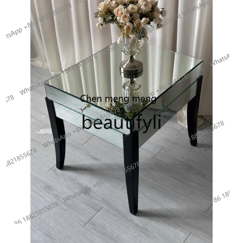 N178 G Home living room modern light luxury mirror design art corner sofa side table
N178 G Home living room modern light luxury mirror design art corner sofa side table