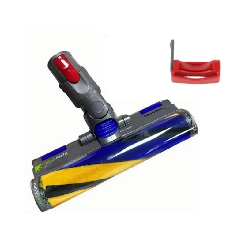 Для Dyson V10 Slim/V12 Сменная насадка для щетки для паркетного пола, беспроводной пылесос, светодиодная мягкая роликовая насадка для чистки
Для Dyson V10 Slim/V12 Сменная насадка для щетки для паркетного пола, беспроводной пылесос, светодиодная мягкая роликовая насадка для чистки