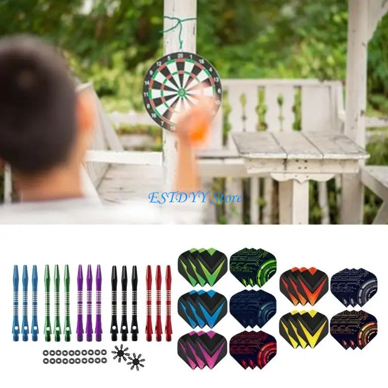 G6DE Stems & Flights Set in 2BA Thread Mediums Aluminum Shafts Accessories
G6DE Stems & Flights Set in 2BA Thread Mediums Aluminum Shafts Accessories