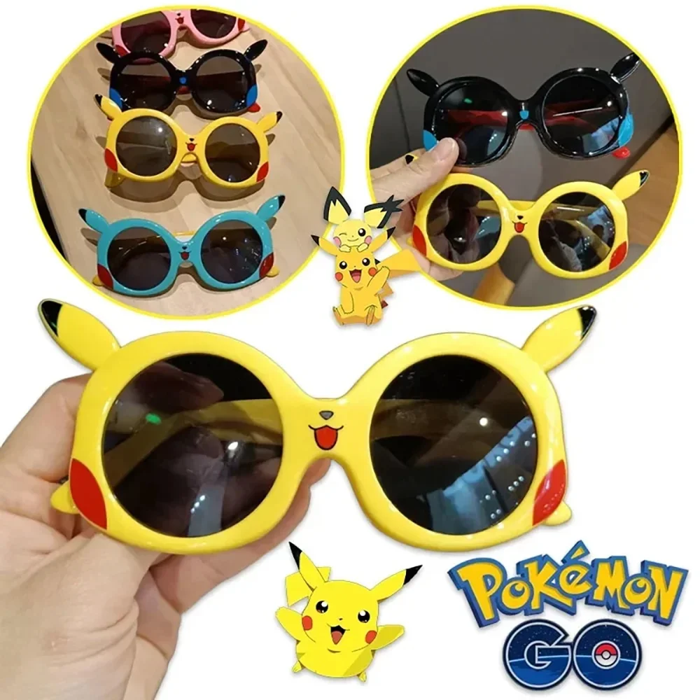 Cartoon Pokemon Pikachu Sunglasses Anime Figrues Glasses Kawayii Cosplay Decoration Sunglass Toys Girls Birthday Gifts
Cartoon Pokemon Pikachu Sunglasses Anime Figrues Glasses Kawayii Cosplay Decoration Sunglass Toys Girls Birthday Gifts