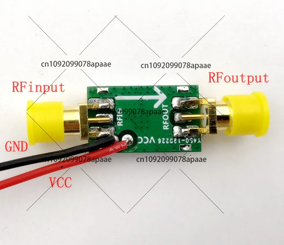 Suitable for Signal Boost! INA02186 N02 Low Noise Amplifier, 2000MHz Wideband, 32dB High Gain
Suitable for Signal Boost! INA02186 N02 Low Noise Amplifier, 2000MHz Wideband, 32dB High Gain