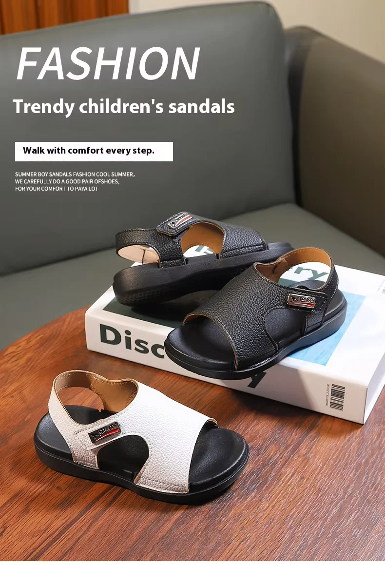 Boys Velcro Sandals Non-slip Anti-Odor Super Soft Bottom Breathable Open-Toe Summer Outdoor Beach Shoes Baby Toddler Shoes
Boys Velcro Sandals Non-slip Anti-Odor Super Soft Bottom Breathable Open-Toe Summer Outdoor Beach Shoes Baby Toddler Shoes