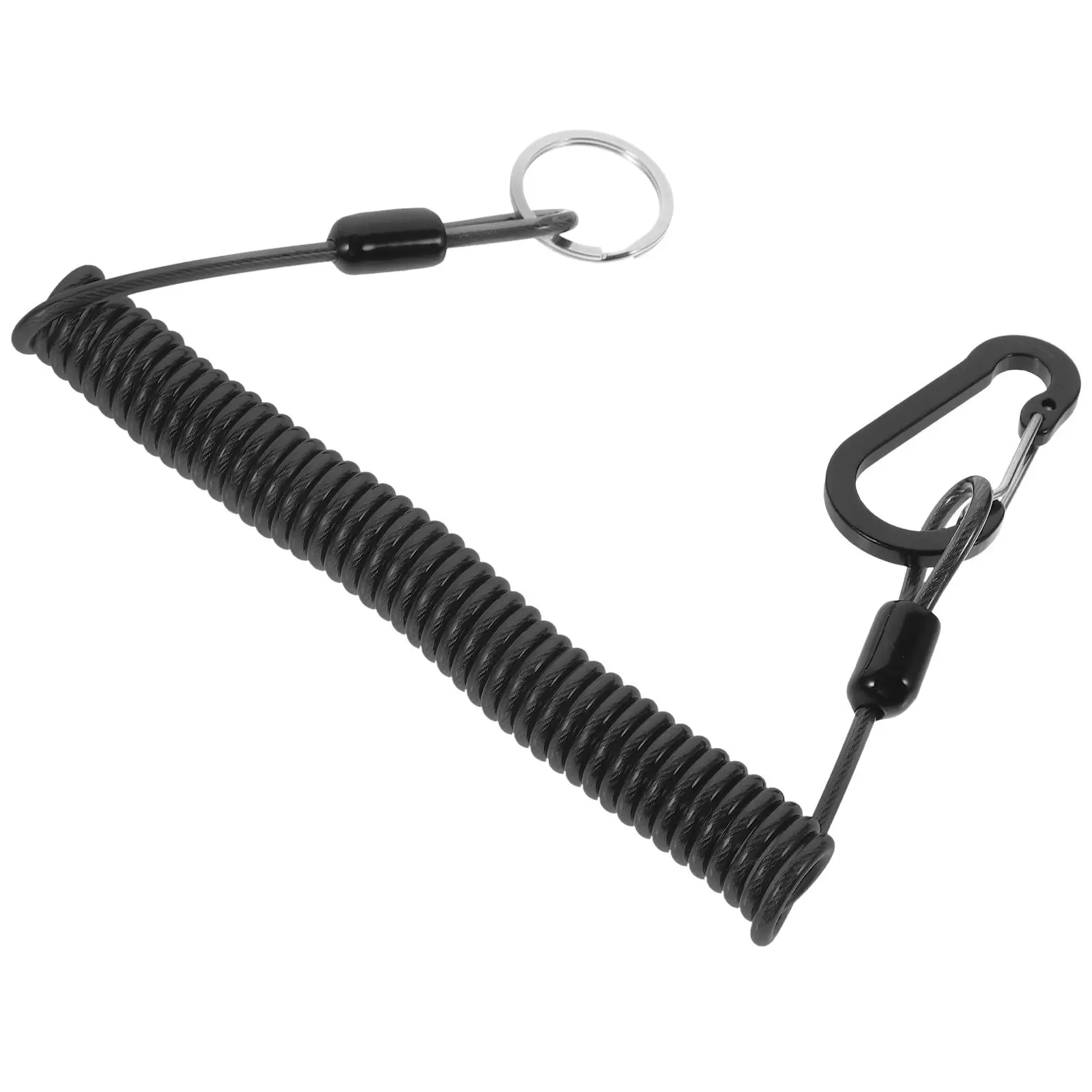 Automatic Spring Rope Heavy Duty Fishing Lanyard Coiled Cord Boating Safety Retractable Extension Portable Protective Stainless
Automatic Spring Rope Heavy Duty Fishing Lanyard Coiled Cord Boating Safety Retractable Extension Portable Protective Stainless